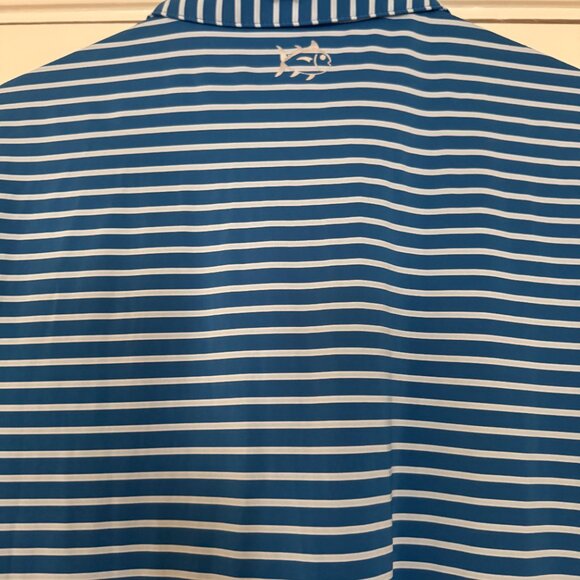 SOUTHERN TIDE | brrrº striped performance golf polo - Picture 7 of 10